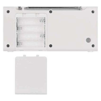 Radio DAB DAB+ FM 3W/5V/4xAA blanco