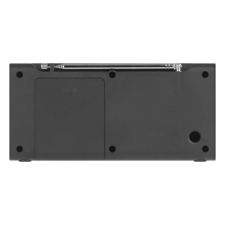 Radio DAB DAB+ FM 3W/5V/4xAA negro
