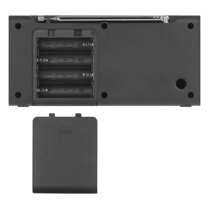 Radio DAB DAB+ FM 3W/5V/4xAA negro