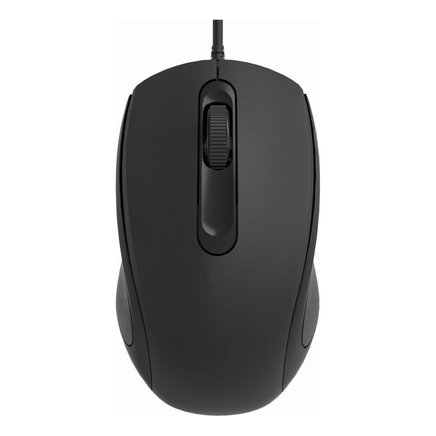Ratón con cable 1200 DPI USB-C negro