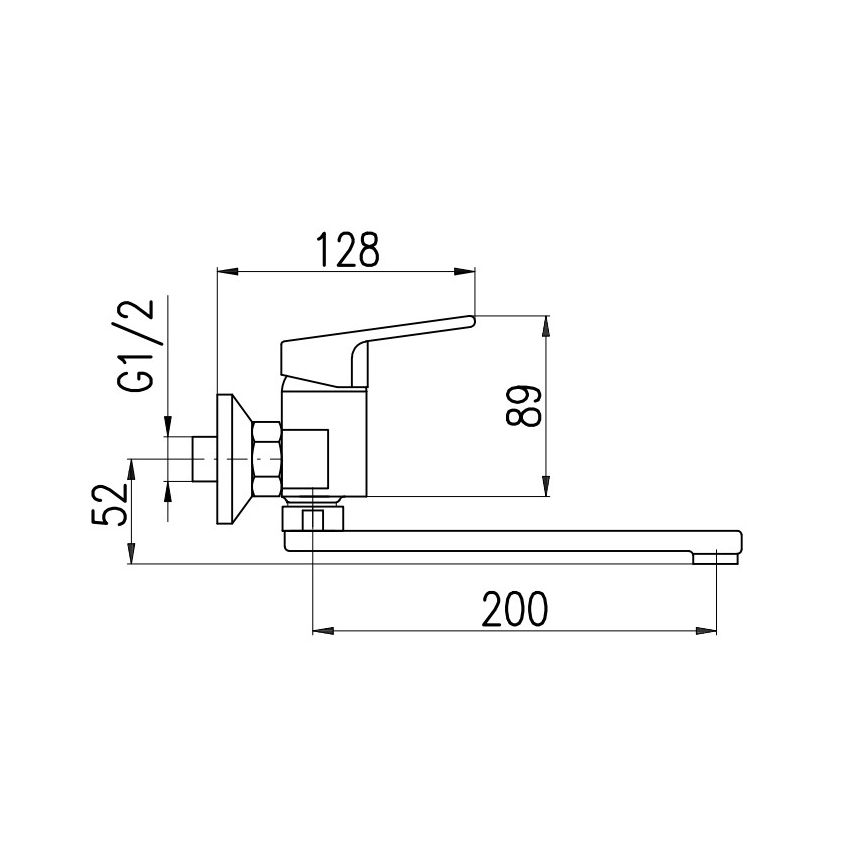 RAV Slezák CO101.5/23Z - Grifo de lavabo COLORADO cm oro brillante