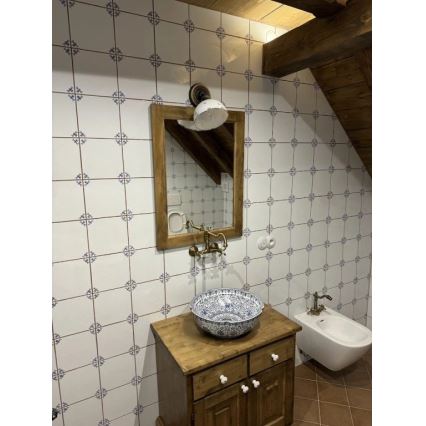 RAV Slezák MK102.5/28SM - Grifo para fregadero y lavabo MORAVA RETRO 16,8 cm, latón envejecido