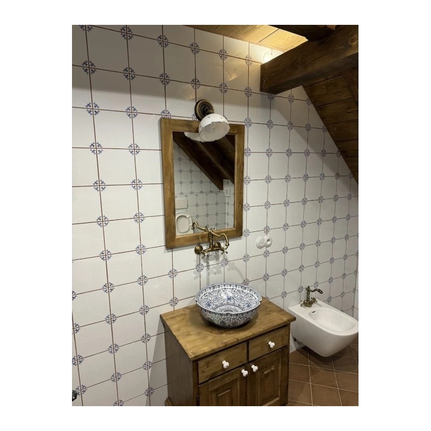 RAV Slezák MK102.5/28SM - Grifo para fregadero y lavabo MORAVA RETRO 16,8 cm, latón envejecido