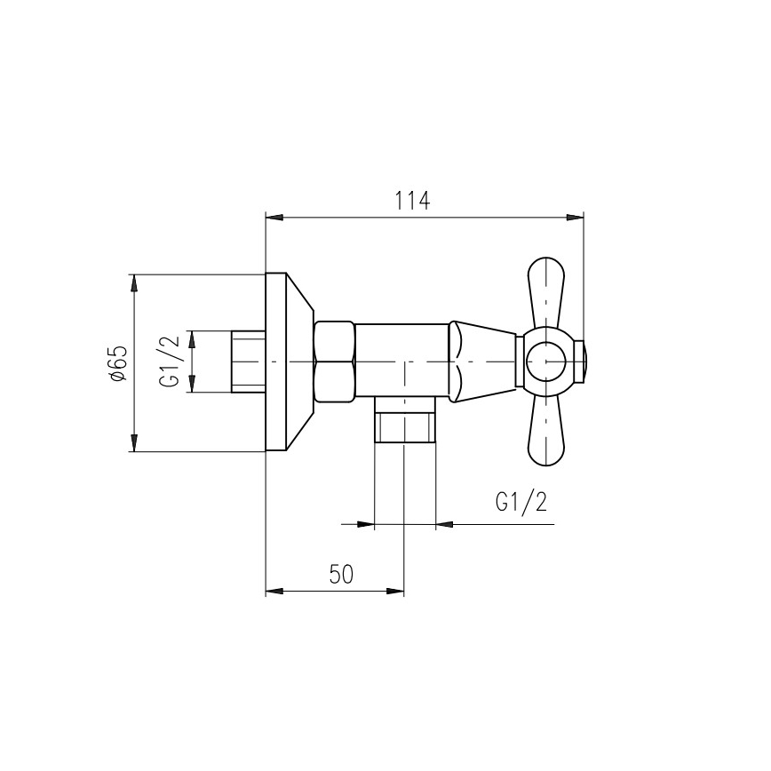 RAV Slezák MK180.5/2SM - Juego de ducha con grifo MORAVA RETRO, latón envejecido