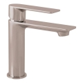 RAV Slezák NL126.0MGL - Grifo para lavabo NIL 16,2 cm acabado gris brillante