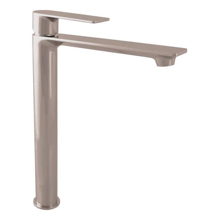 RAV Slezák NL130.0MGL - Grifo de lavabo NIL 31,2 cm, gris brillante