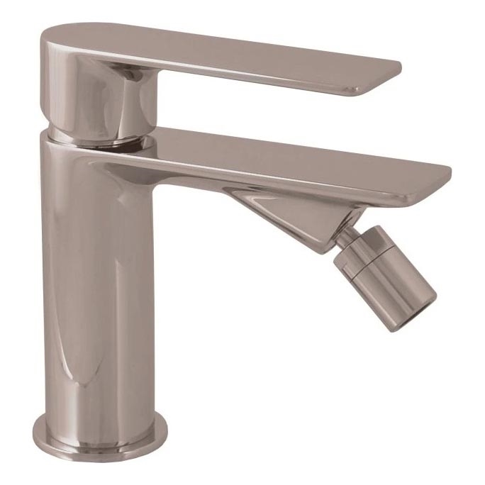 RAV Slezák NL144.0MGL - Grifo para bidé NIL 13,6 cm, acabado gris brillante