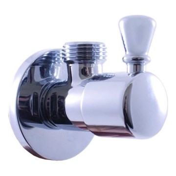 RAV Slezák RV0112 - Válvula angular RETRO acabado cromado brillante