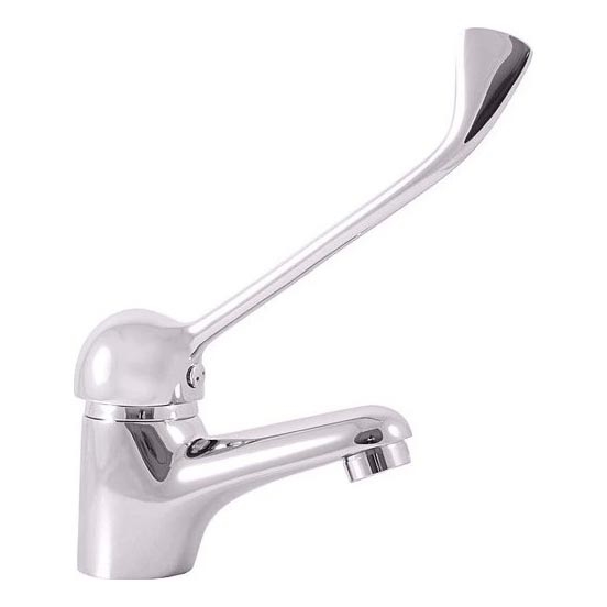 RAV Slezák SA626.0 - Grifo de lavabo con palanca médica SAZAVA 20,5 cm, cromo brillante