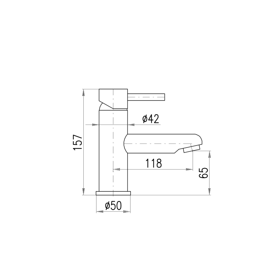 RAV Slezák SE426.0 - Grifo para lavabo JUNIOR 15,7 cm rojo/azul/verde