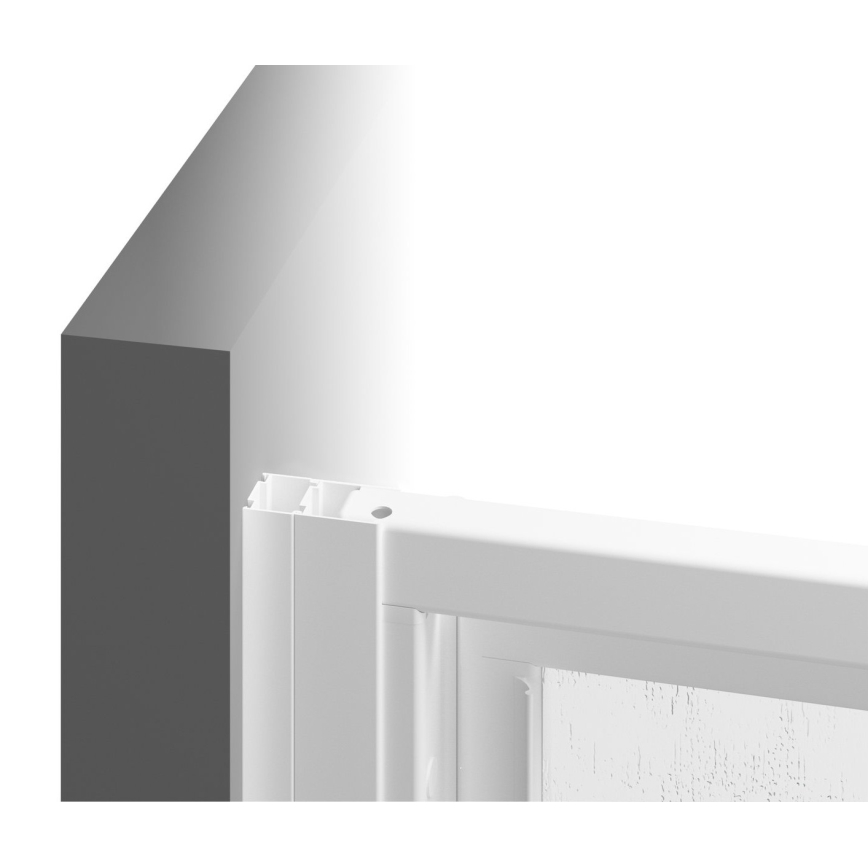 Ravak 15V701R2Z1 - Mampara de ducha SUPERNOVA 90x198 cm blanca