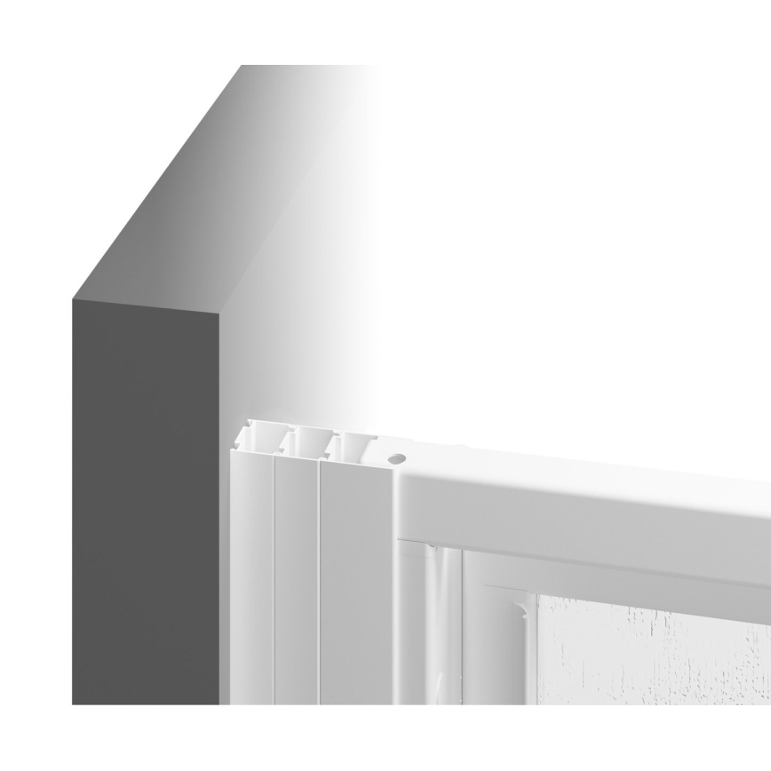 Ravak 15V701R2Z1 - Mampara de ducha SUPERNOVA 90x198 cm blanca