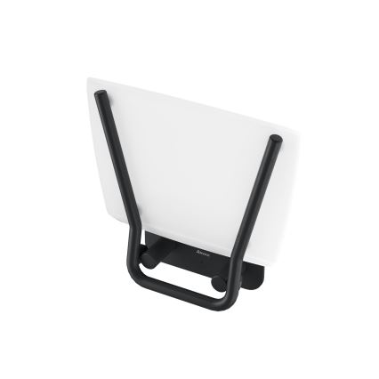 Ravak B8F0000060 - Asiento de ducha abatible OVO negro