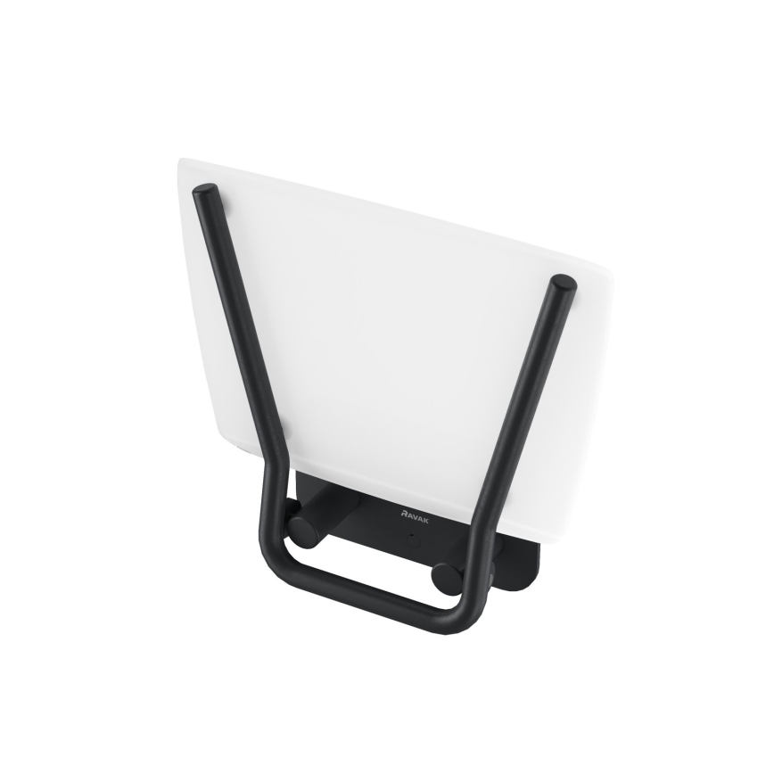 Ravak B8F0000060 - Asiento de ducha abatible OVO negro