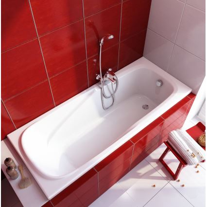 Ravak CP11000000 - Bañera VANDA 160x70 cm acrílico/blanco brillante