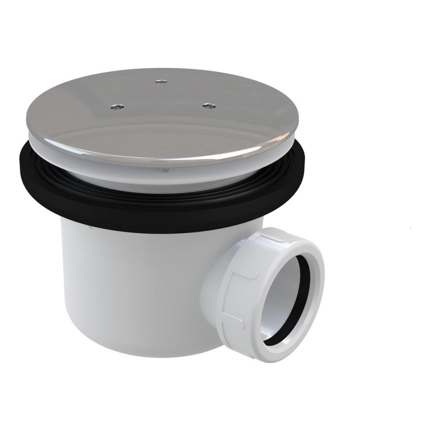 Ravak X01309 - Sifón para plato de ducha Ø 11,6 cm cromo brillante