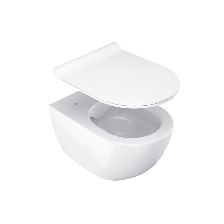 Ravak X01550 - Asiento de inodoro SoftClose UNI blanco