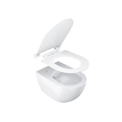 Ravak X01550 - Asiento de inodoro SoftClose UNI blanco