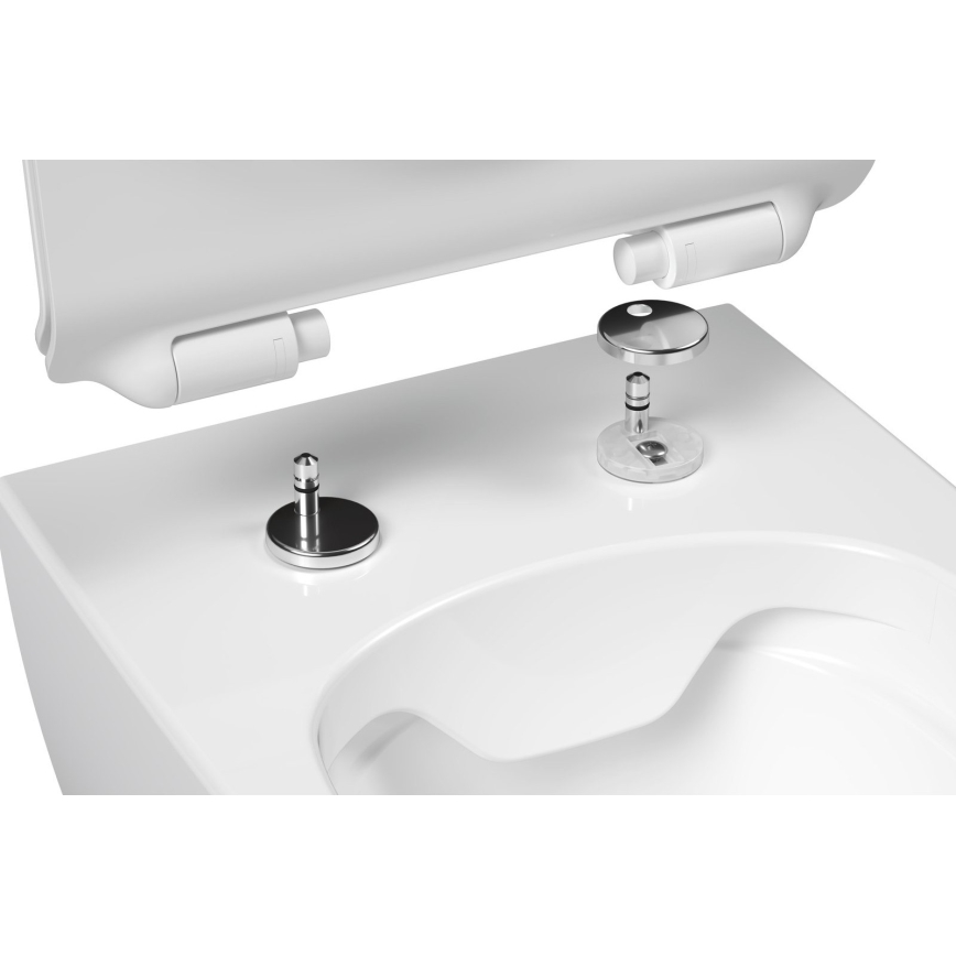 Ravak X01861 - Asiento de inodoro SoftClose VITA SLIM blanco