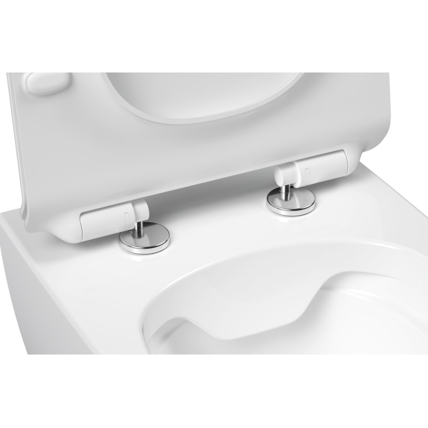 Ravak X01861 - Asiento de inodoro SoftClose VITA SLIM blanco