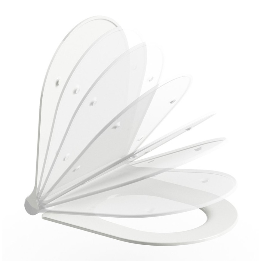 Ravak X01912 - Inodoro suspendido con boquilla de bidé CHROME cerámica/blanco