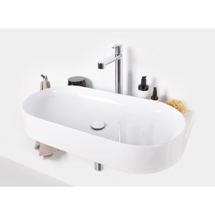 Ravak X070114 - Grifo monomando para lavabo PURI 32,2 cm cromo brillante