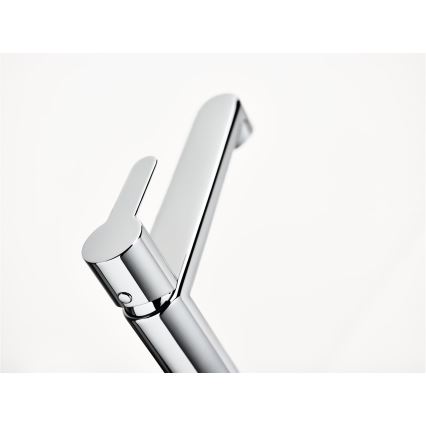 Ravak X070114 - Grifo monomando para lavabo PURI 32,2 cm cromo brillante