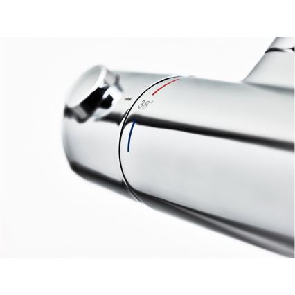 Ravak X070116 - Mezclador termostático de ducha PURI cromo brillante