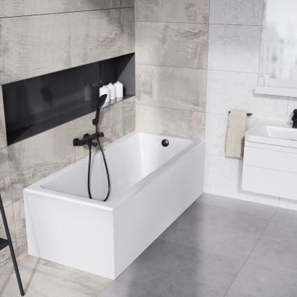 Ravak X070152 - Grifo de bañera FREE negro