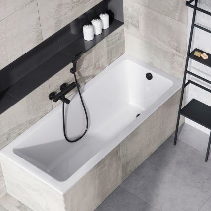 Ravak X070152 - Grifo de bañera FREE negro