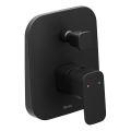 Ravak X070158 - Mezclador de ducha para instalación empotrada FREE, negro