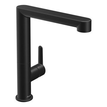 Ravak X070183 - Grifo monomando para lavabo PURI 26,9 cm negro