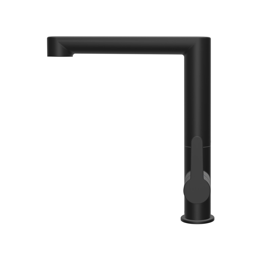 Ravak X070183 - Grifo monomando para lavabo PURI 26,9 cm negro