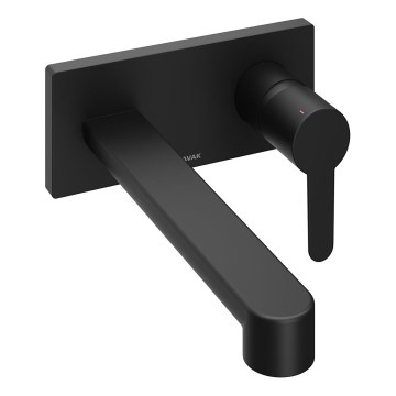 Ravak X070184 - Grifo de lavabo para instalación empotrada PURI en negro