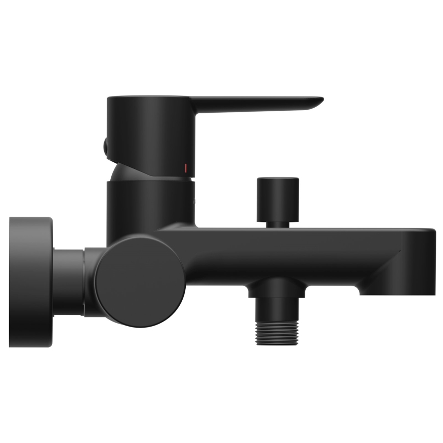 Ravak X070192 - Grifo de bañera PURI negro