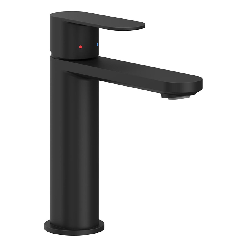 Ravak X070458 - Grifo de lavabo CHROME 17,7 cm negro