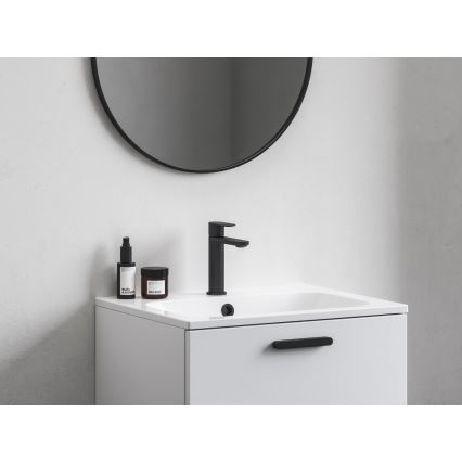 Ravak X070460 - Grifo para lavabo CHROME 17,7 cm negro