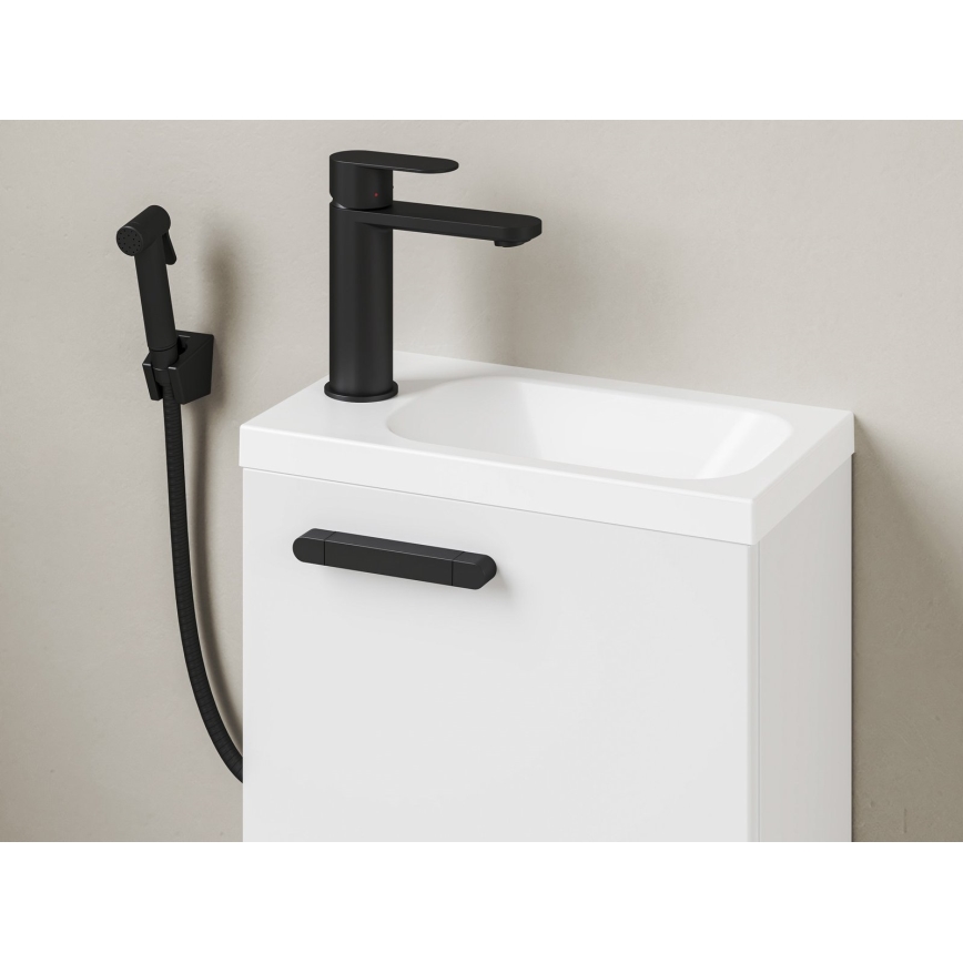 Ravak X070462 - Grifo de lavabo con ducha de bidé CHROME negro