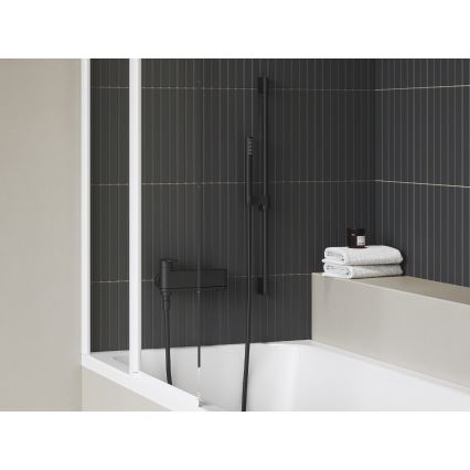 Ravak X070463 - Grifo de bañera CHROME negro