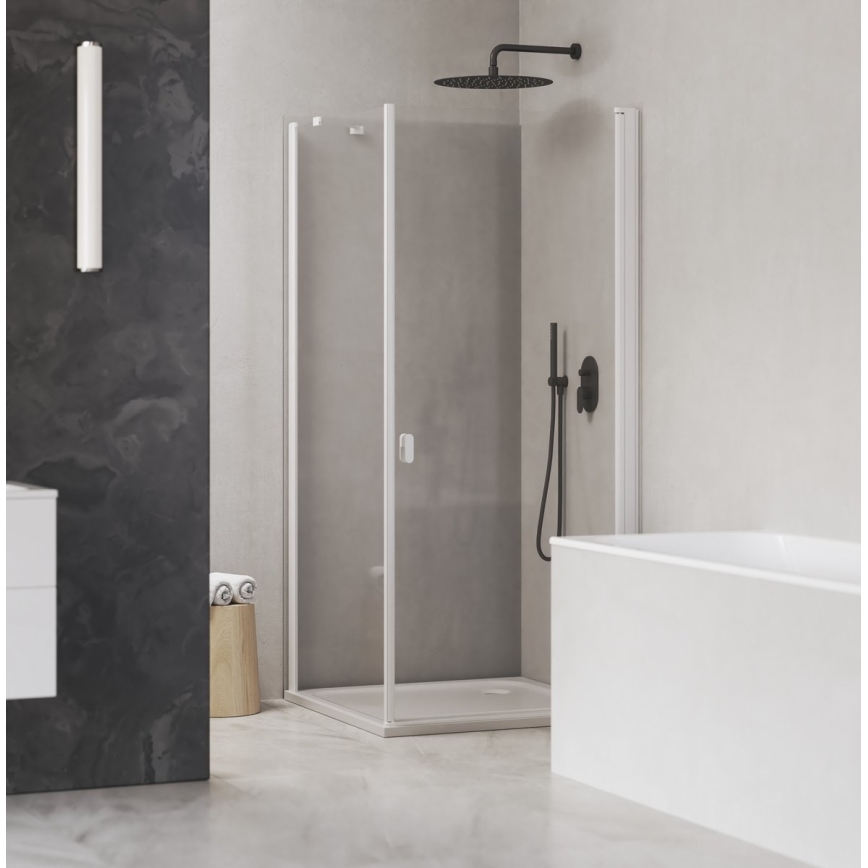 Ravak X070466 - Grifo empotrado para ducha CHROME, acabado negro