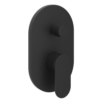 Ravak X070466 - Mezclador empotrado para ducha CHROME negro