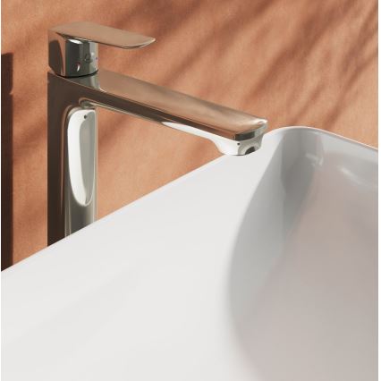 Ravak X070472 - Grifo de lavabo LIFE 28 cm, cromo brillante
