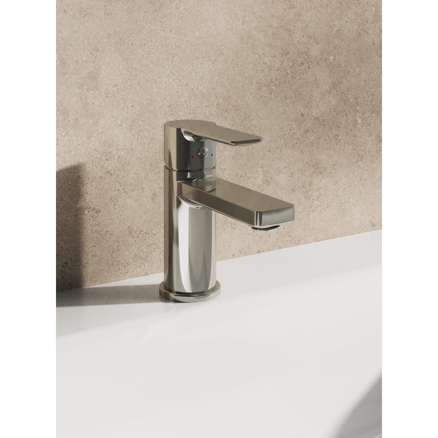 Ravak X070482 - Grifo de lavabo SOLAR 13,5 cm cromo brillante