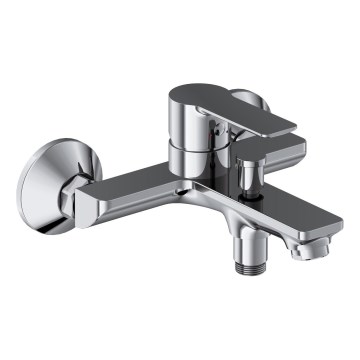 Ravak X070485 - Mezclador para bañera SOLAR, cromo brillante