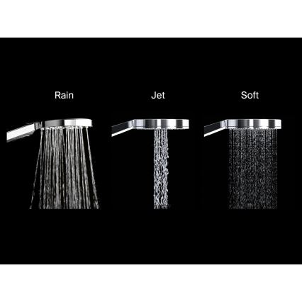 Ravak X07P009 - Ducha de mano FLAT cromo brillante