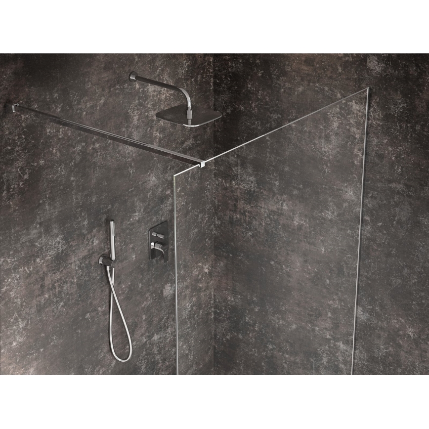 Ravak X07P176 - Manguera de ducha de plástico, 150 cm, cromo brillante