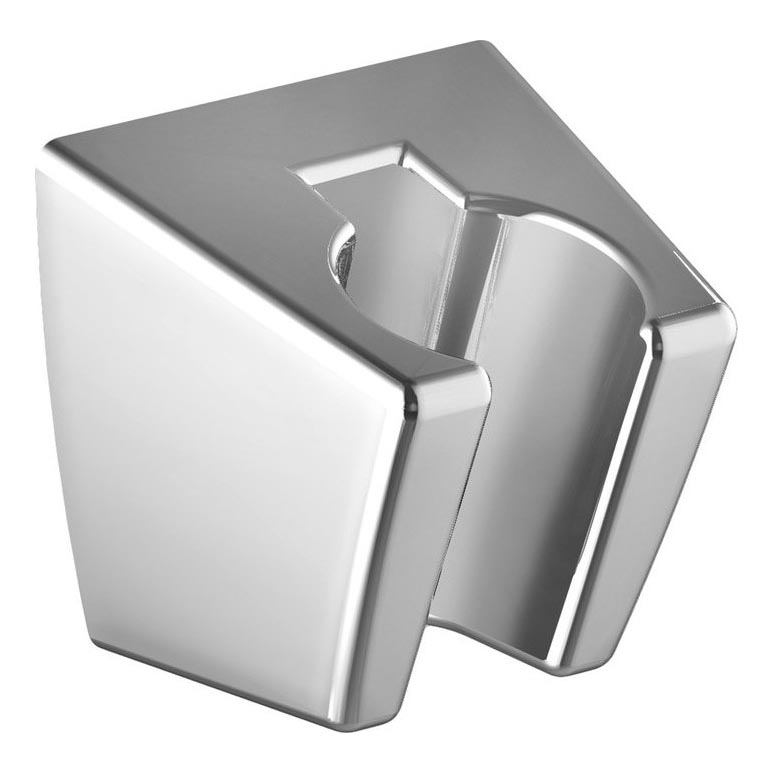 Ravak X07P345 - Soporte para ducha de plástico 4,9x4,7 cm, cromado brillante