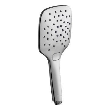 Ravak X07P348 - Ducha de mano con pulsador, cromo brillante