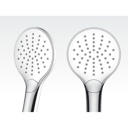 Ravak X07P642 - Juego de ducha con grifería cromo brillante