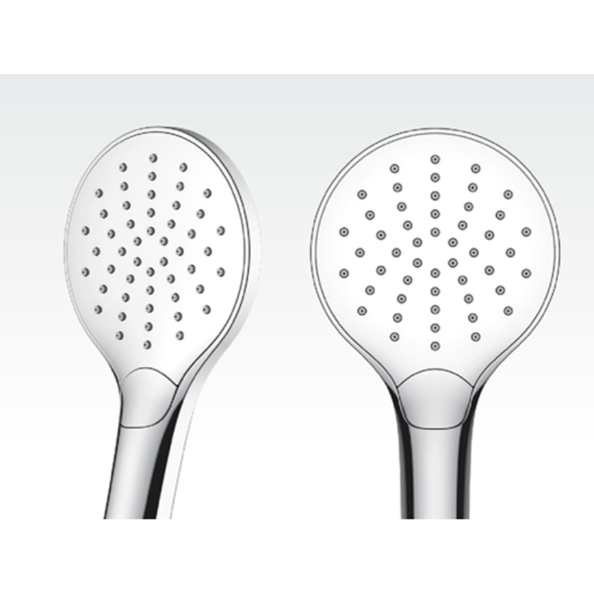 Ravak X07P642 - Juego de ducha con grifería cromo brillante